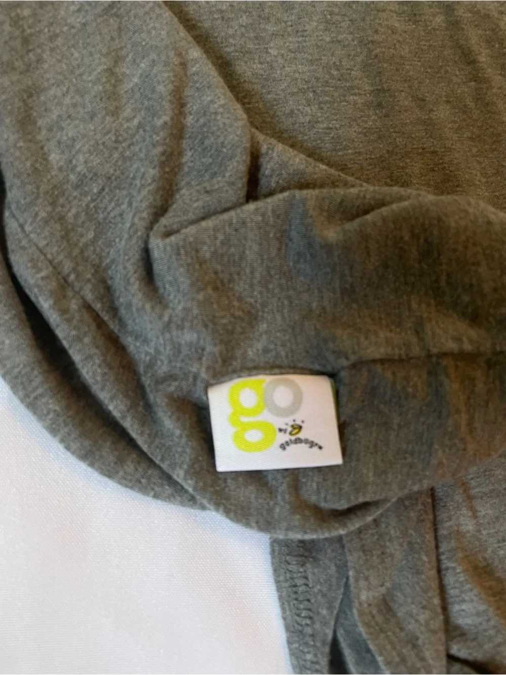 Go by Goldbug Gray Nursing Scarf/Shawl or Seat Cover/Shopping Cart‎ Cover, OS